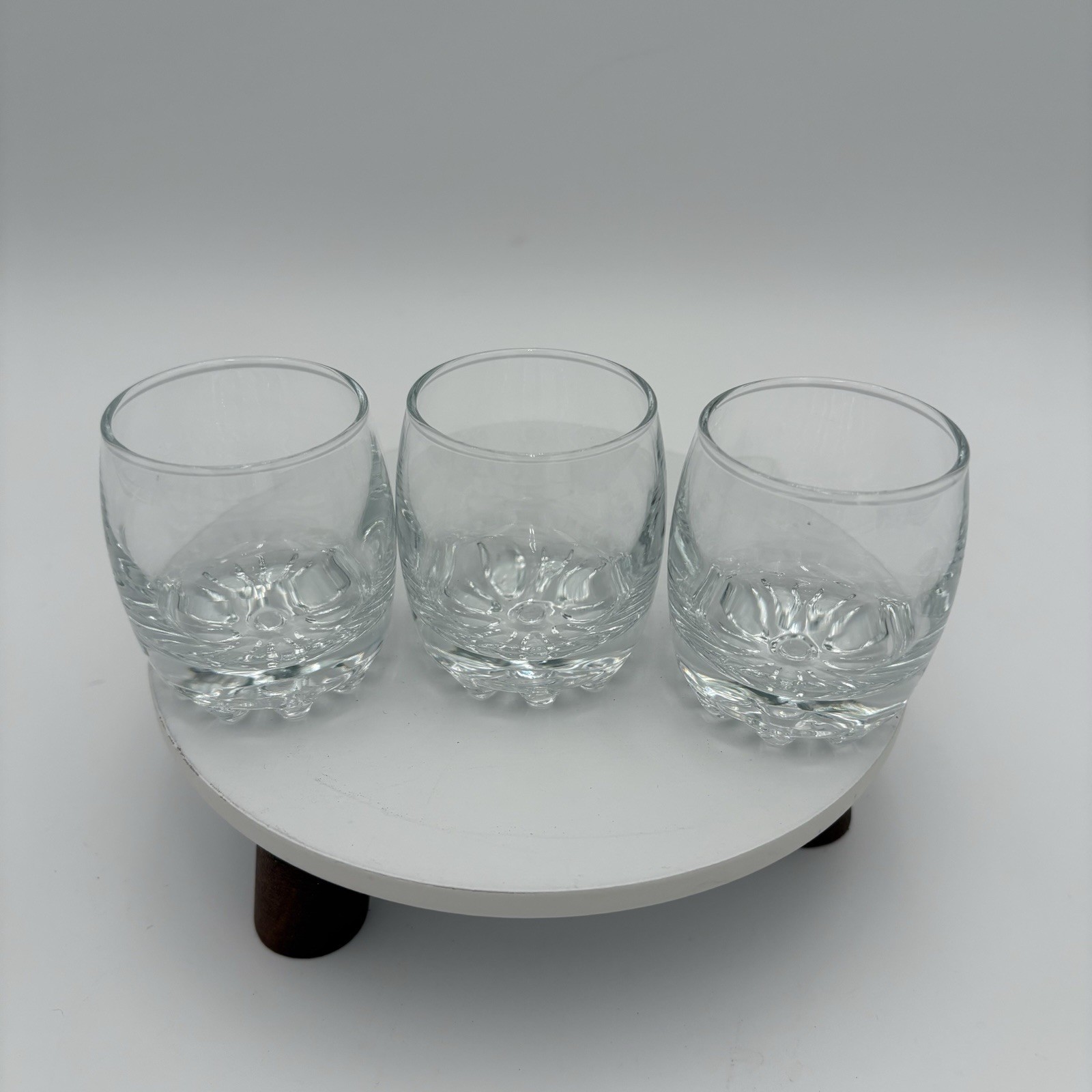 Set of 3 Bormioli Rocco Galassia Shot Glasses 2.25\
