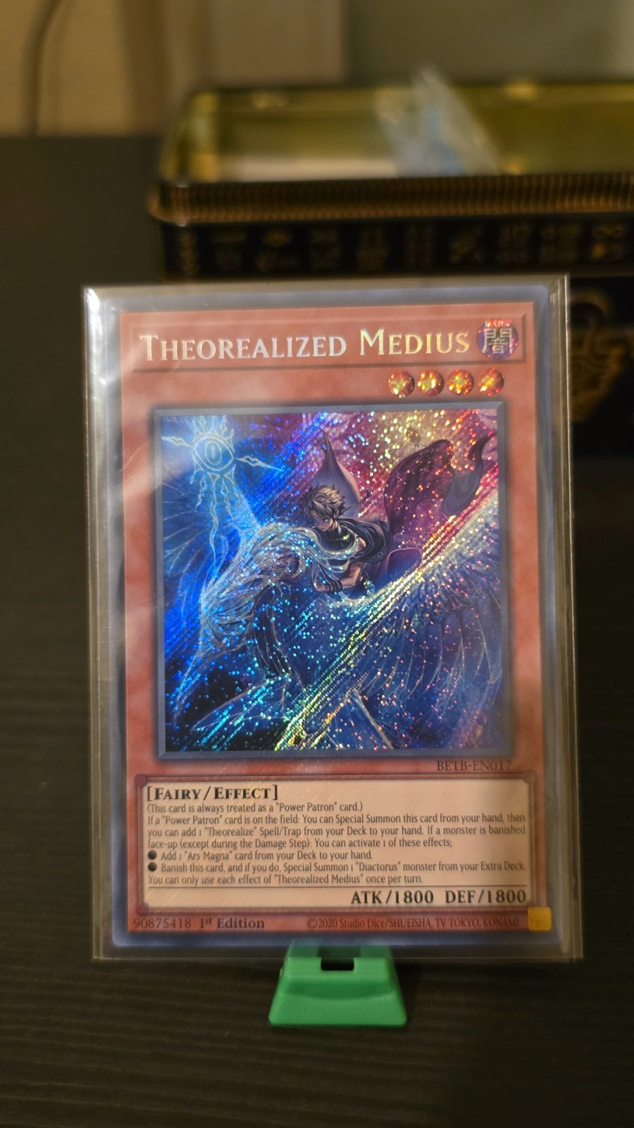 Theorealized Medius - BETB-EN017 - Secret Rare - 1st Edition - YuGiOh