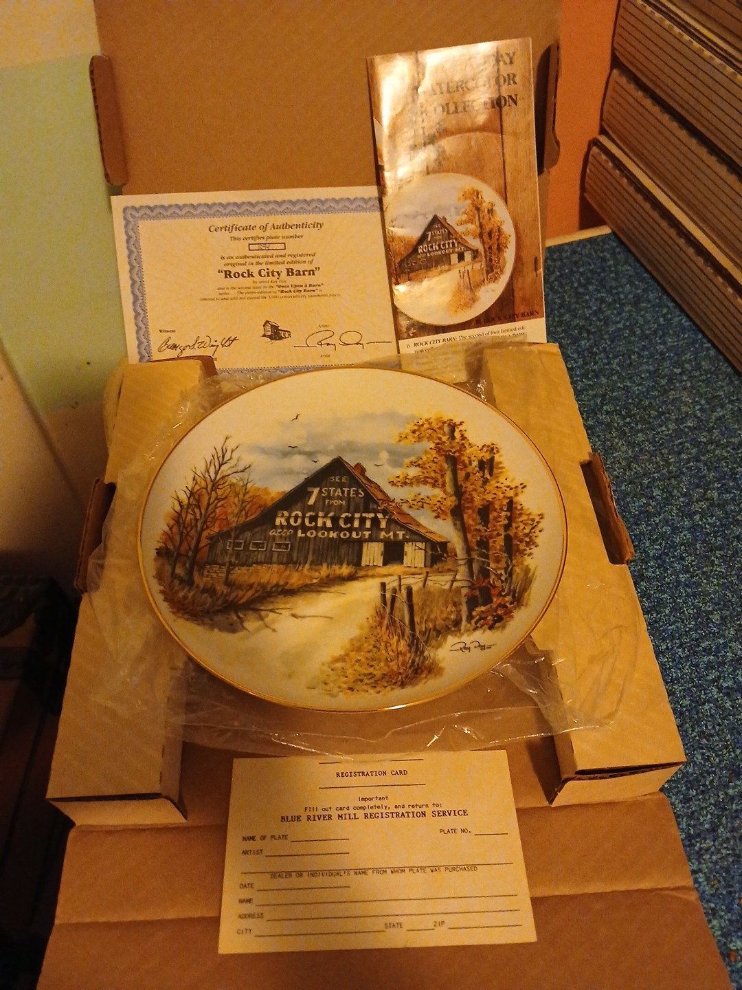 Rock City Collector Plate Rock City Collector Plate
