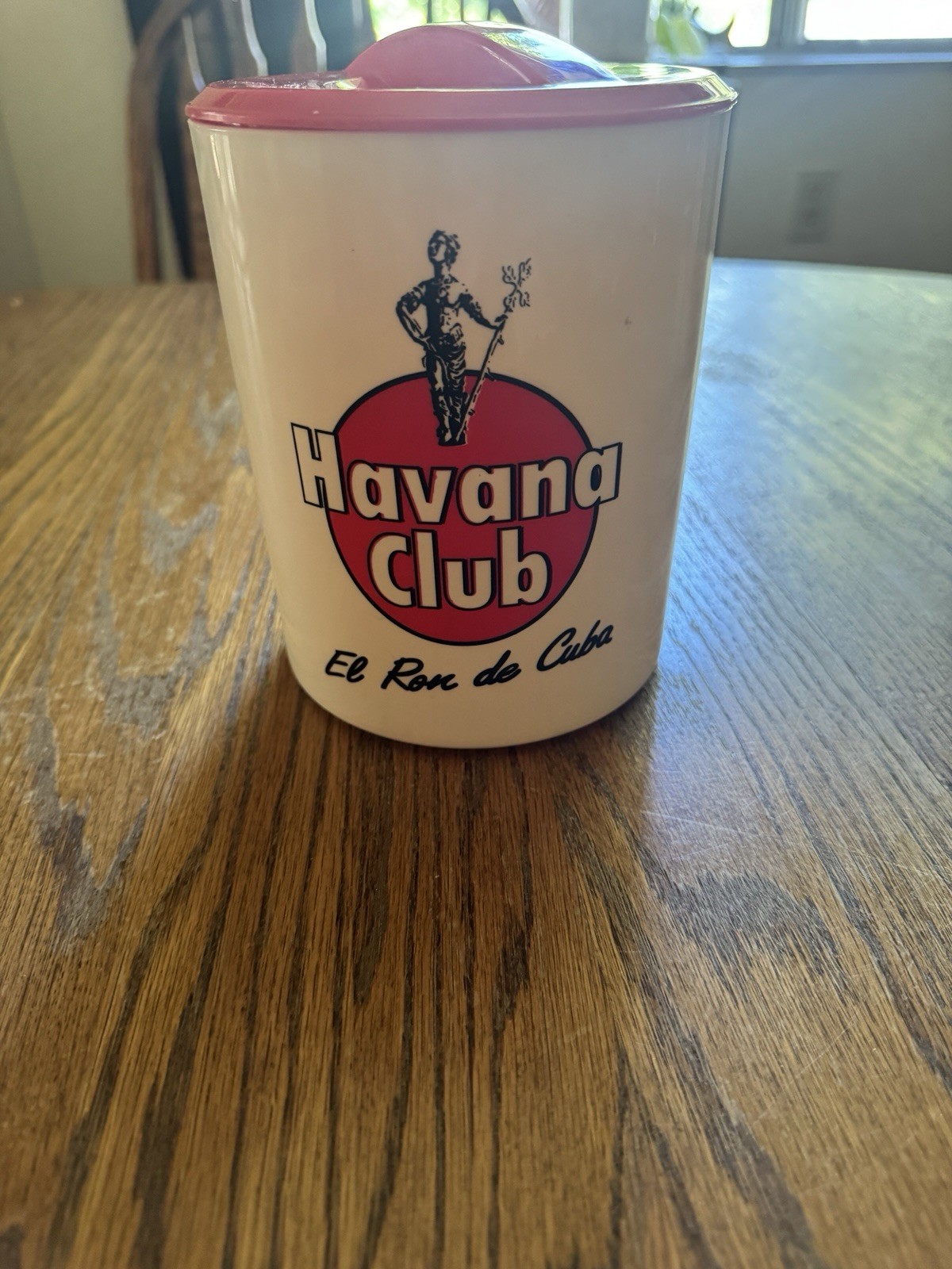 Vintage HAVANA CLUB -EL RON de CUBA Ice Bucket Canister Humidor
