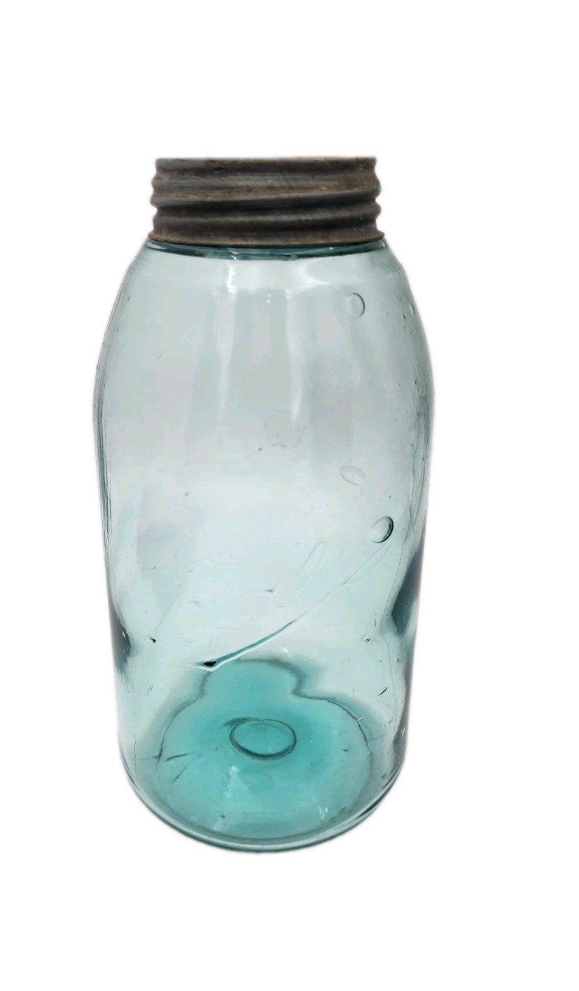 1900-1910 BALL 1/2 GALLON MASON JAR