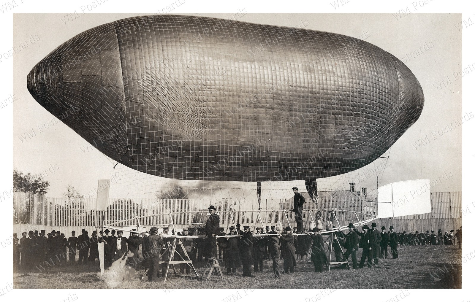 St Louis Missouri 1904 World's Fair Baldwin Airship Standard Postcard St Louis Missouri 1904 World's Fair Baldwin Airship Standard Postcard