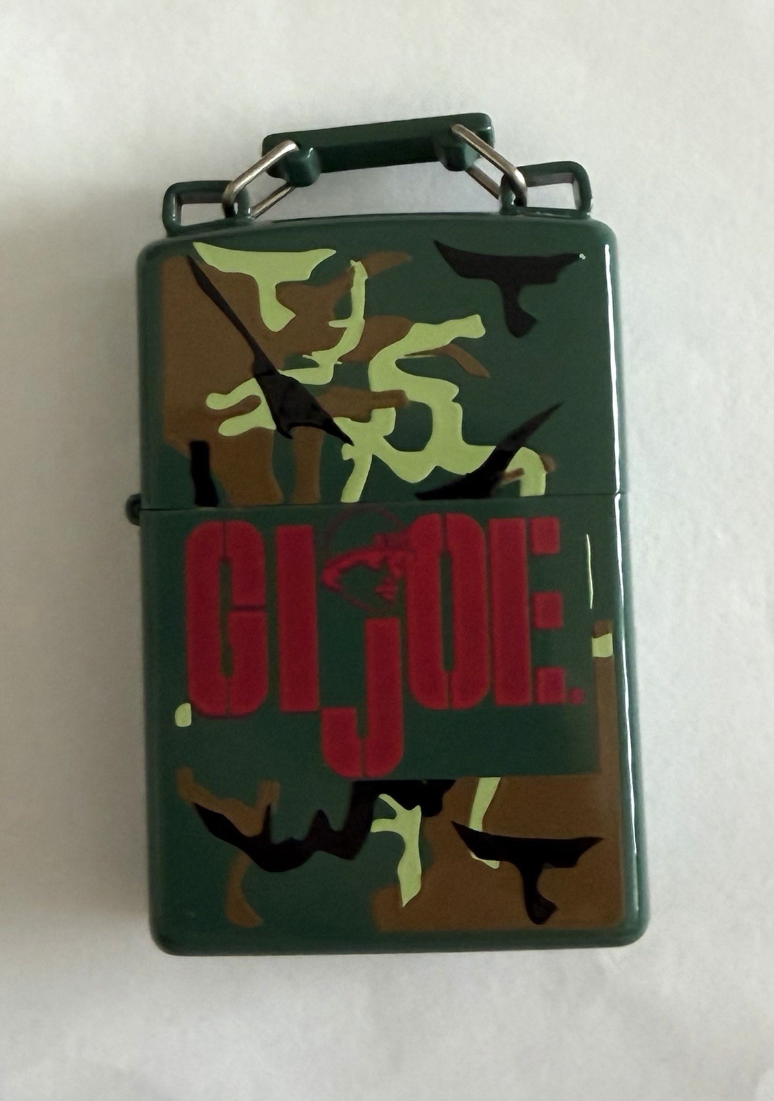 Vintage 1998 G.I. Joe Ammo Can Correct Insert Zippo Lighter