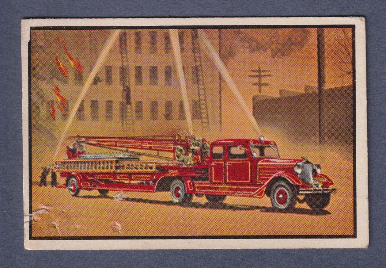  1938 COMBINATION 1953 BOWMAN FIREFIGHTERS #45 