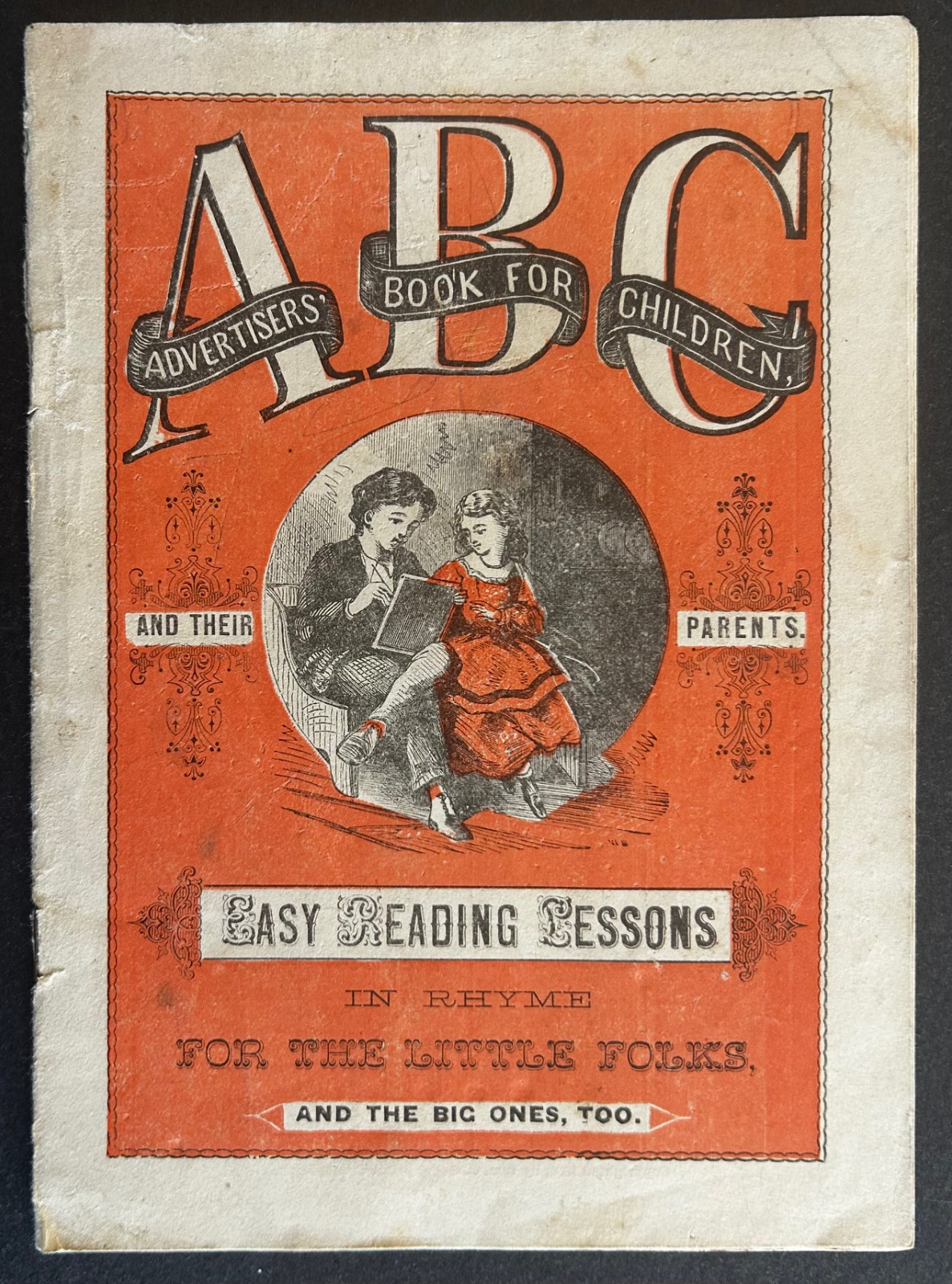 Extremely Rare 1885 ABC Instructional/Advertising Booklet: Grand Rapids, MI