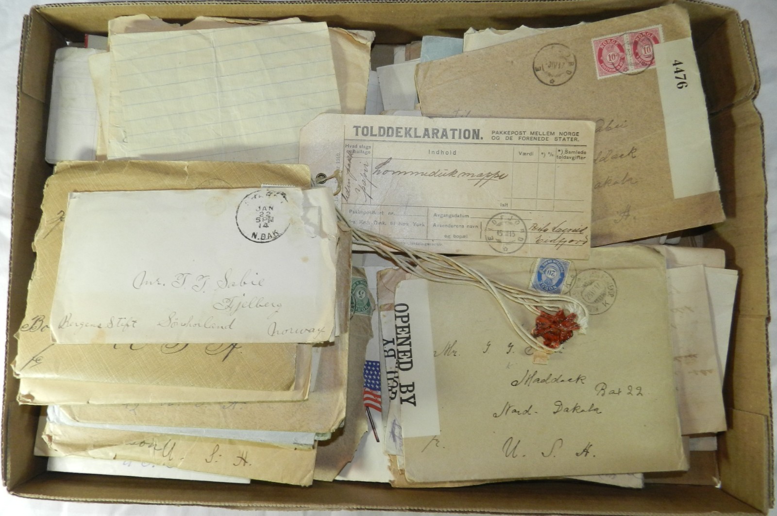 Lot of Letters and other Ephemera from WWI Era 