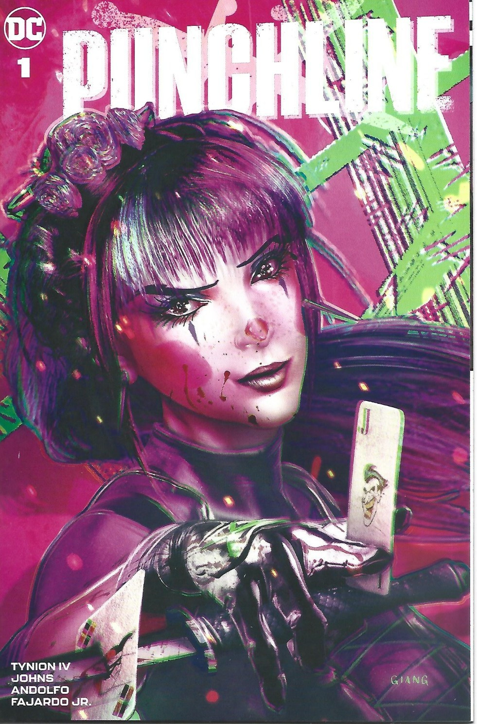 PUNCHLINE SPECIAL #1 JOHN GIANG TRADE VARIANT DC COMICS 2021 BAGGED AND BOARDED