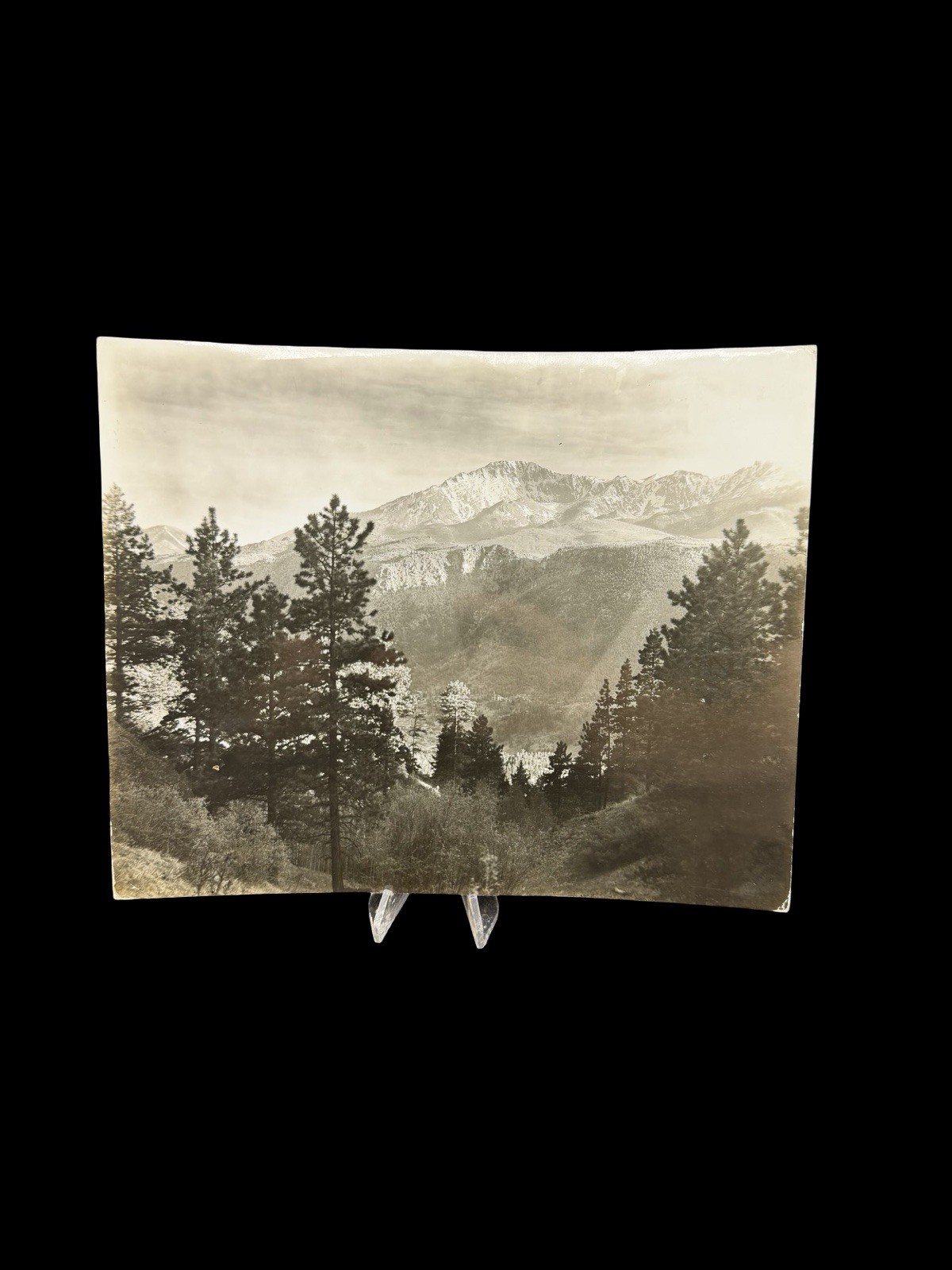 H L Standley Orig Photo Pikes Peak Ute Pass Green Mtn Falls