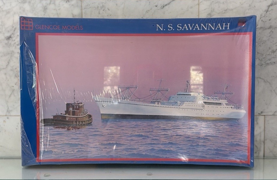 Glencoe model kits N S SAVANNAH 1/350 Scale; NEW Sealed Glencoe model kits N S SAVANNAH 1/350 Scale; NEW Sealed