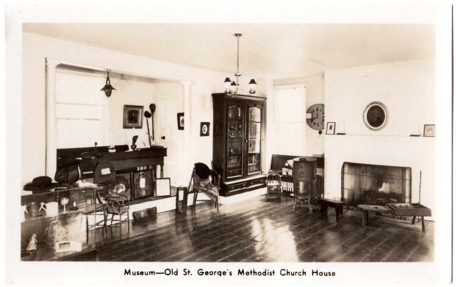 ca 1940s-50s Philadelphia PA Museum - Old St George's Methodist Church House
