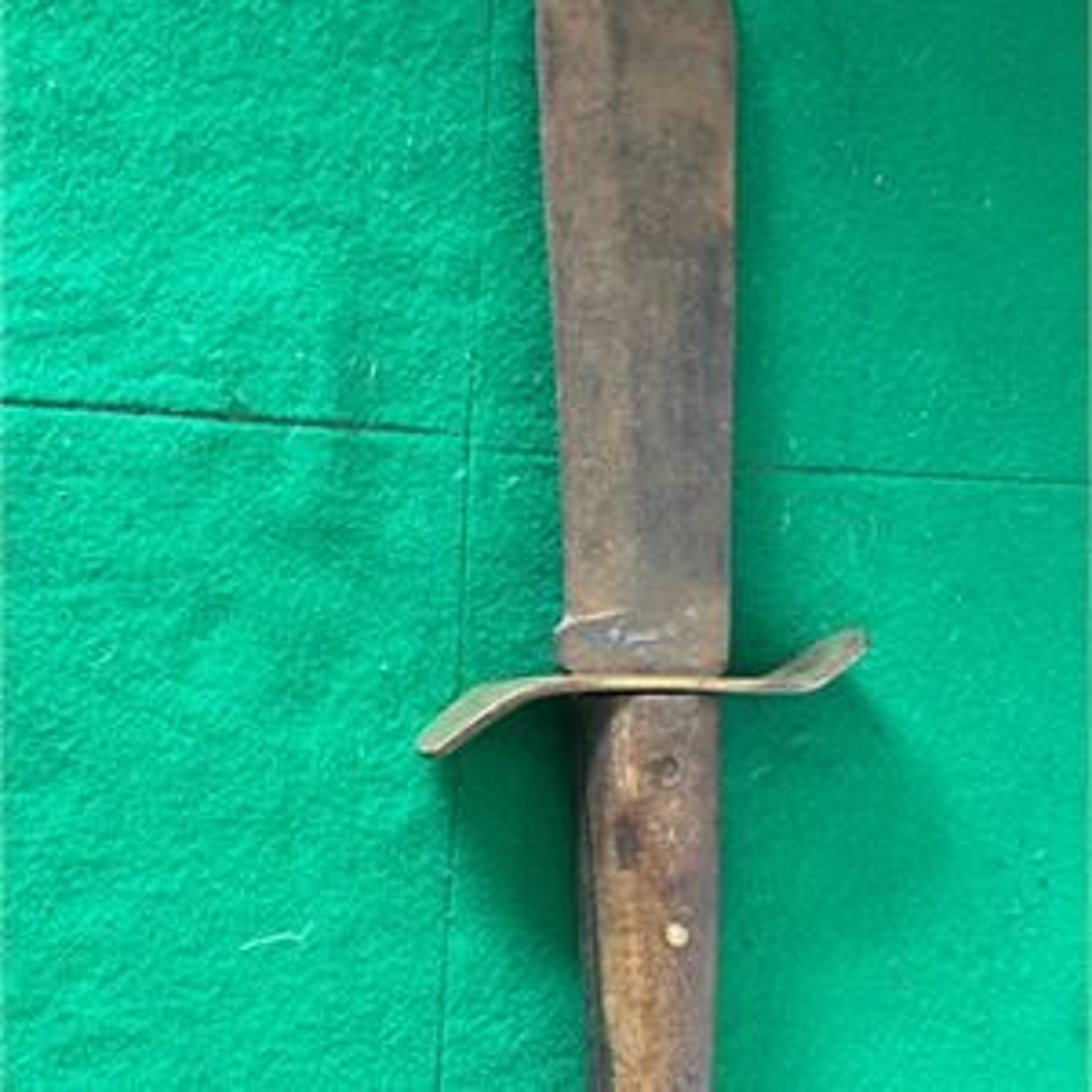 Vintage Bowie Fighting Knife WWII Collins V-44 Style 14in Survival Combat Blade