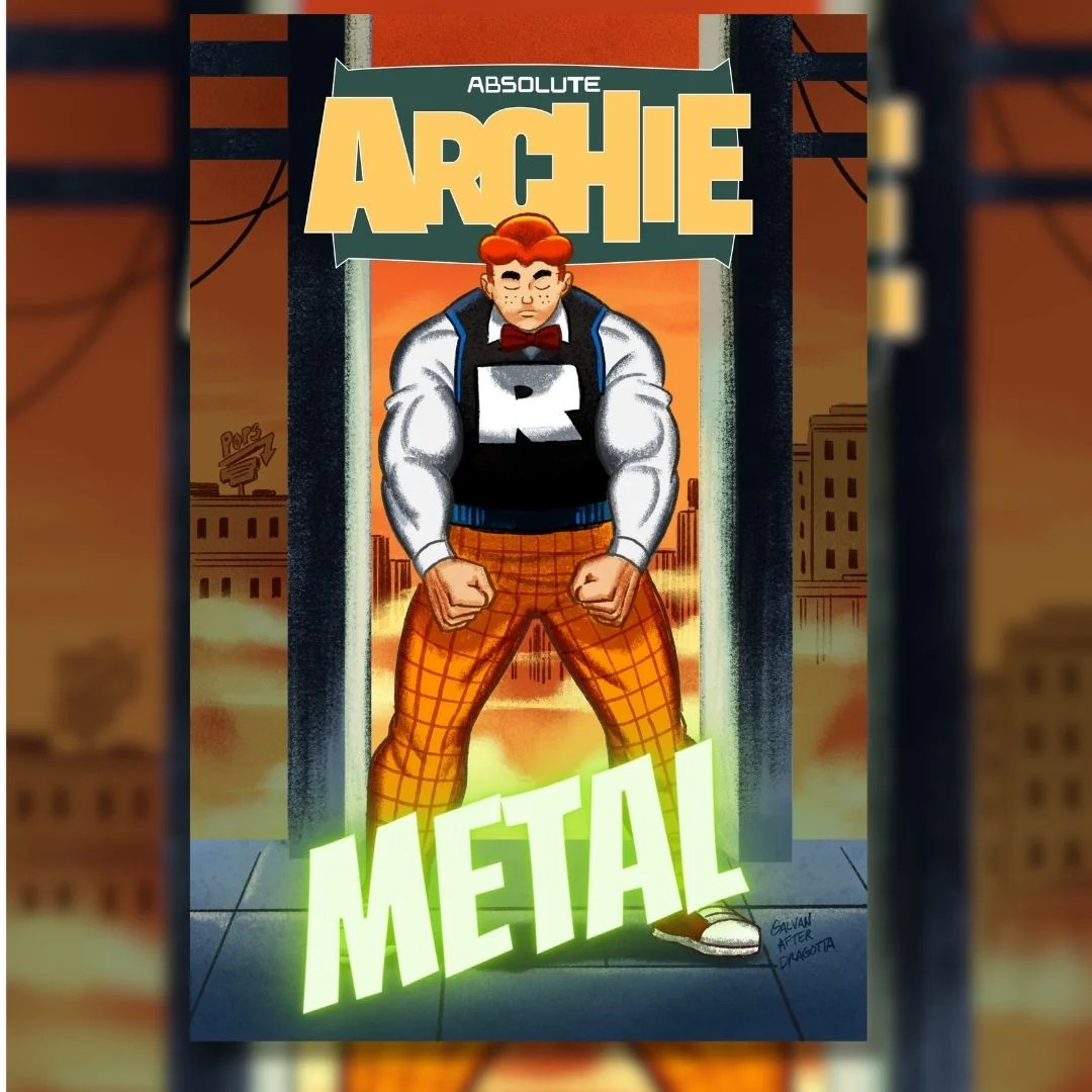 ABSOLUTE ARCHIE METAL EXCLUSIVE HOMAGE - MOVIE MANIA - BILL GALVAN - LTD 25 ABSOLUTE ARCHIE METAL EXCLUSIVE HOMAGE - MOVIE MANIA - BILL GALVAN - LTD 25