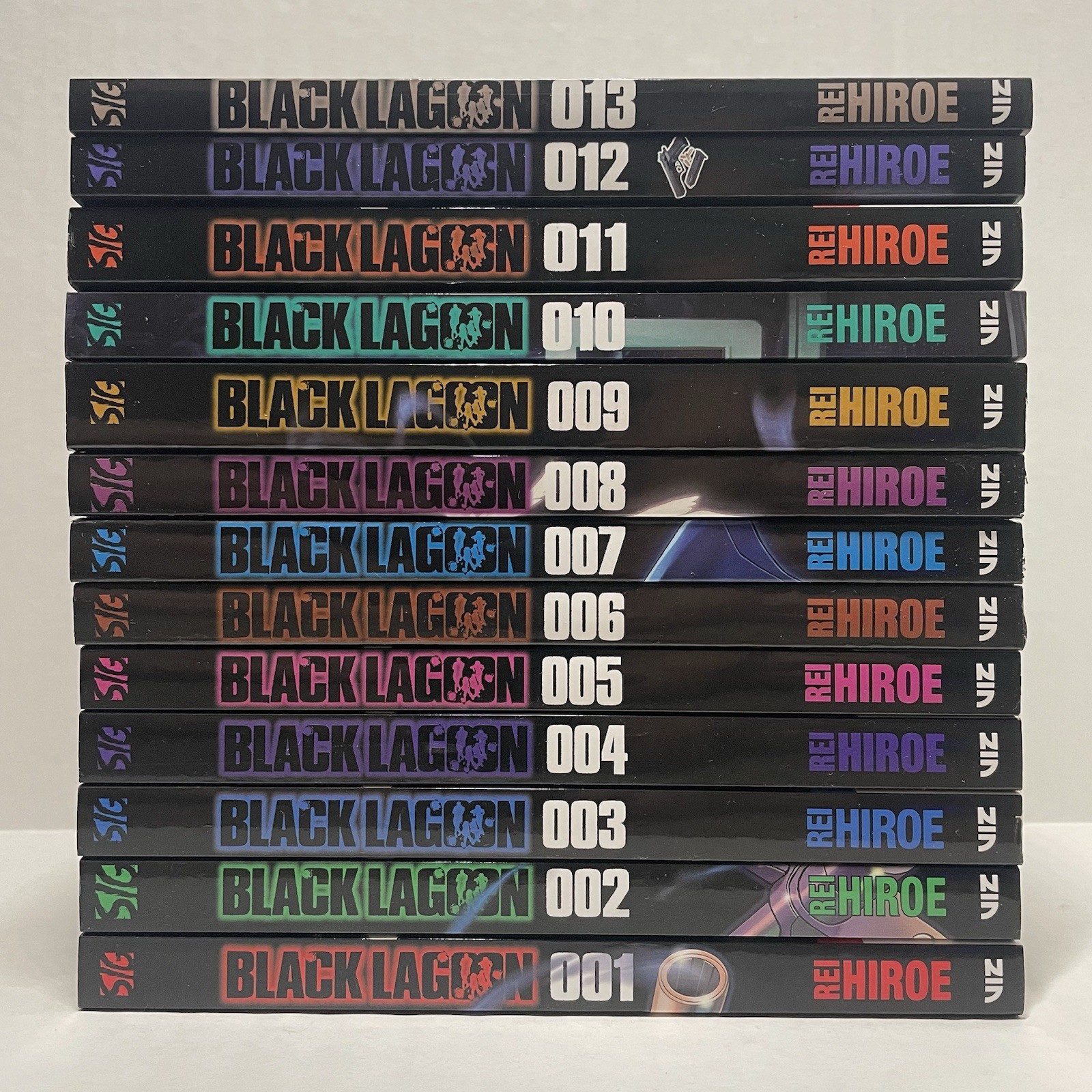Black Lagoon Manga Volumes 1-13 English US Authentic Viz Media