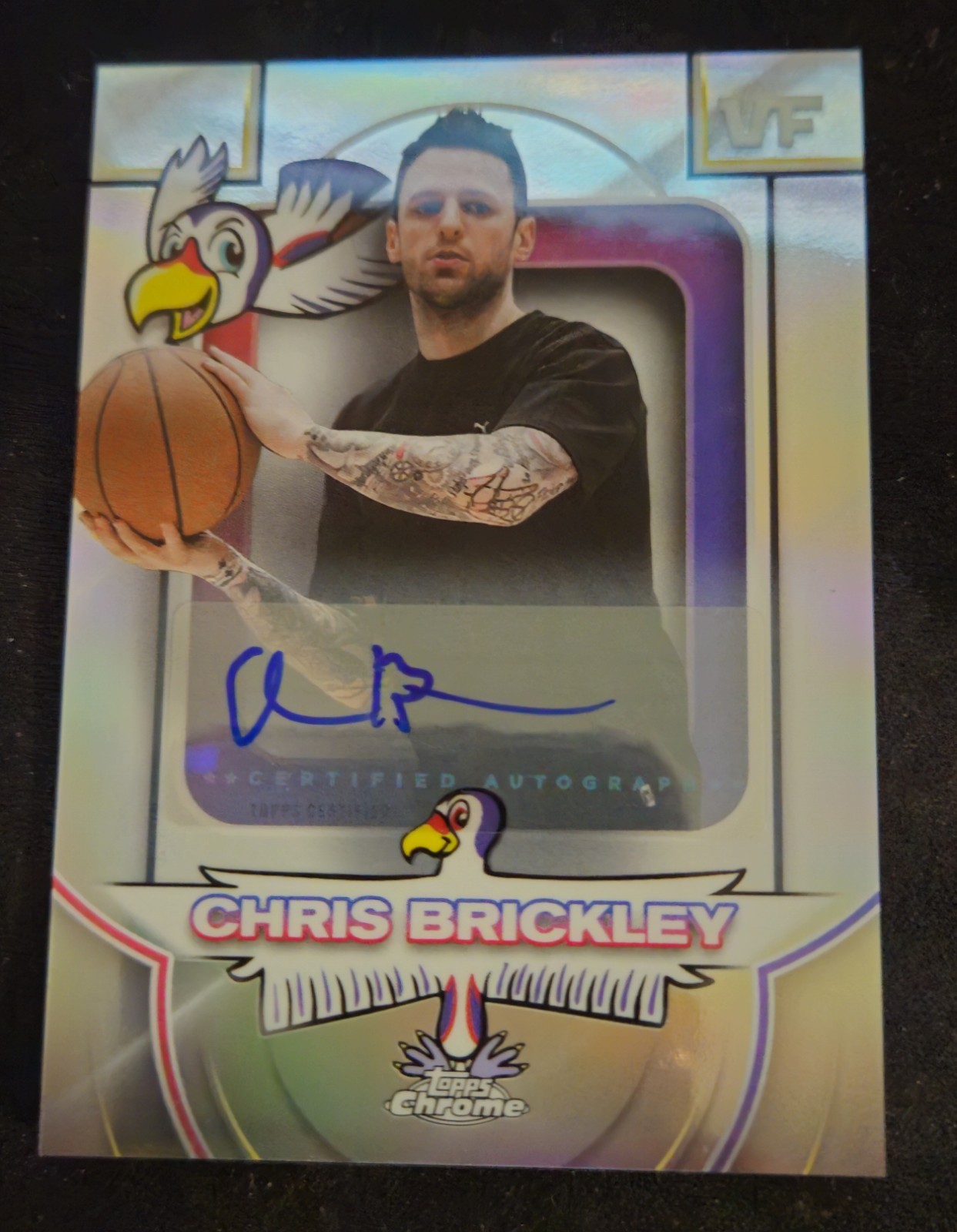 2026 Topps Chrome VeeFriends Chris Brickley Auto Content Condors On Card Auto 2026 Topps Chrome VeeFriends Chris Brickley Auto Content Condors On Card Auto
