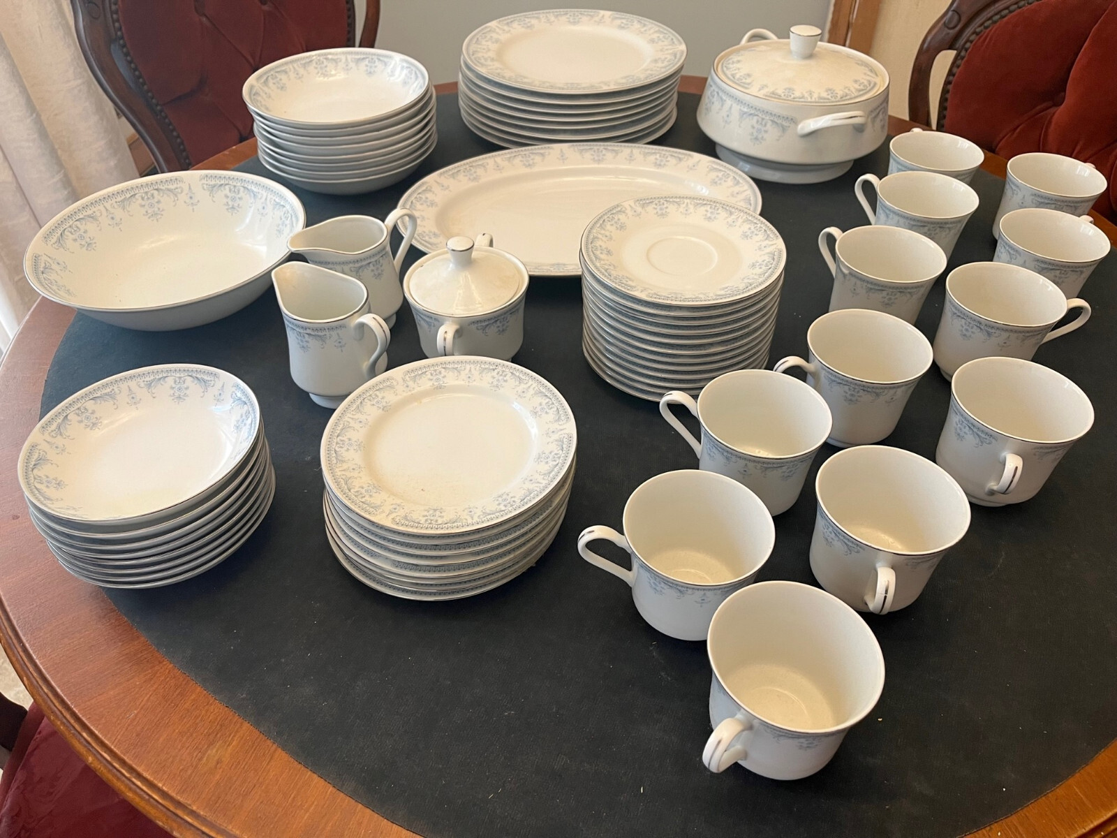 Vintage JAPANESE PORCELAIN Noritex Japan Fine China 66 pc. Dinner set