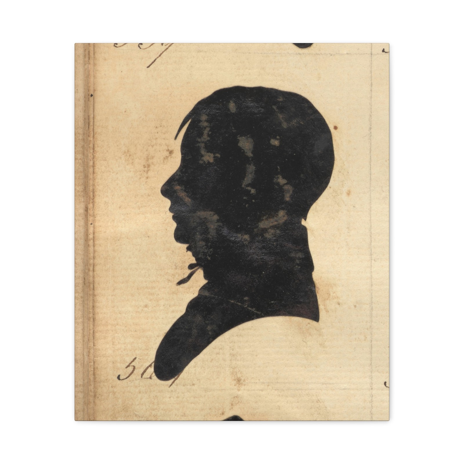 William Bache, 22 Dec 1771 - 9 Jul 1845 - Zénon Trudeau - 1804 - Canvas Wall Art