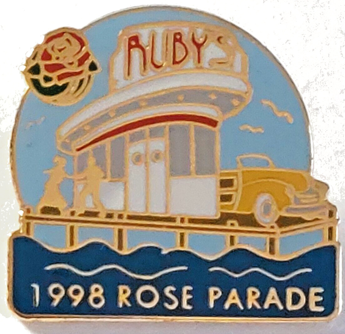 Rose Parade 1998 RUBY\'S Lapel Pin (082223)