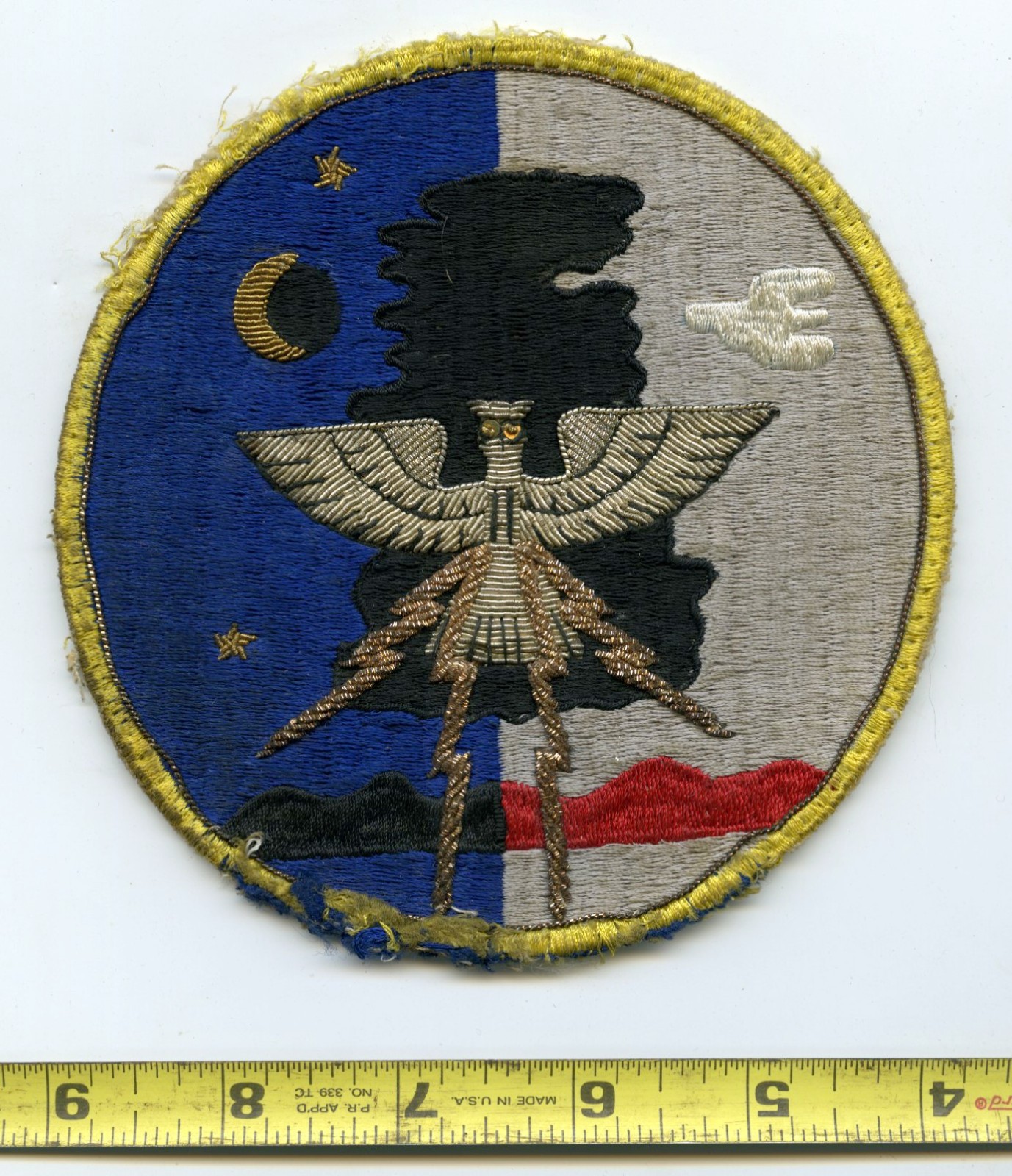 VMF(N)-513 The Flying Nightmares WW2 fighter patch F7F Tigercat aircraft WWII VMF(N)-513 The Flying Nightmares WW2 fighter patch F7F Tigercat aircraft WWII