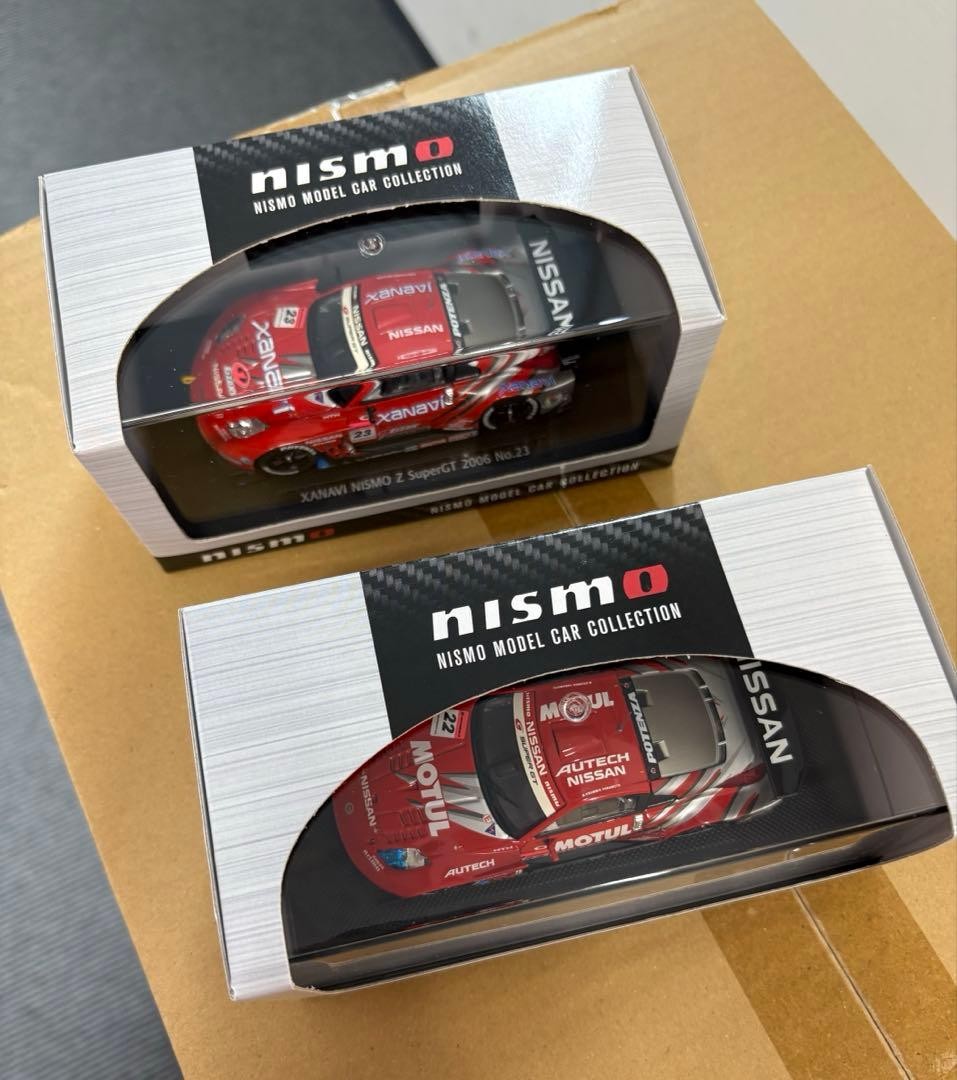 NISMO Super GT 2006 Z No.22 & No.23 Model Set case included [Age 13+]