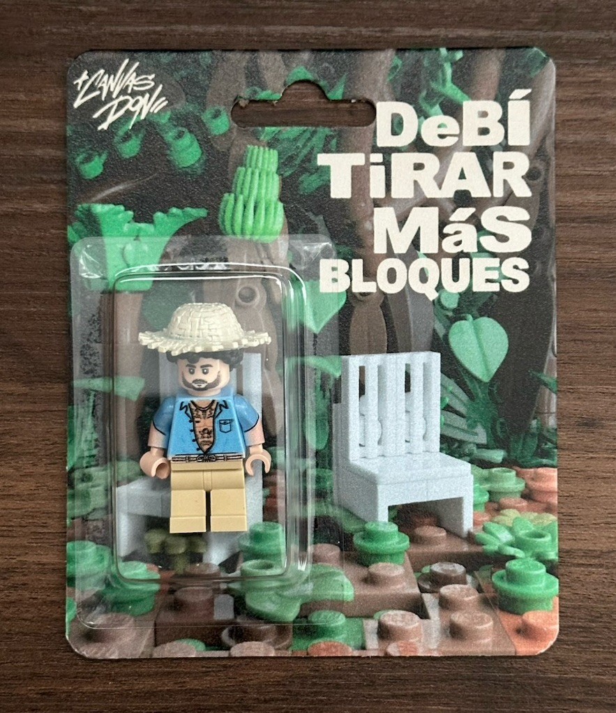 The Canvas Don: Bad Bunny Debi Tirar Mas Bloques Minifigure Authentic IN HAND The Canvas Don: Bad Bunny Debi Tirar Mas Bloques Minifigure Authentic IN HAND