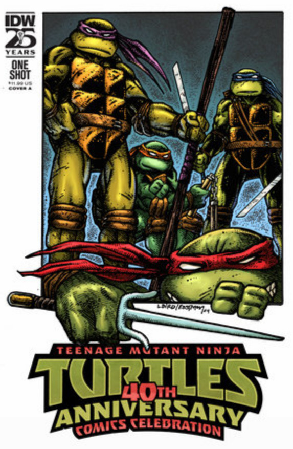 Teenage Mutant Ninja Turtles: 40th Anniversary Var A (PRESALE 7/10/24)