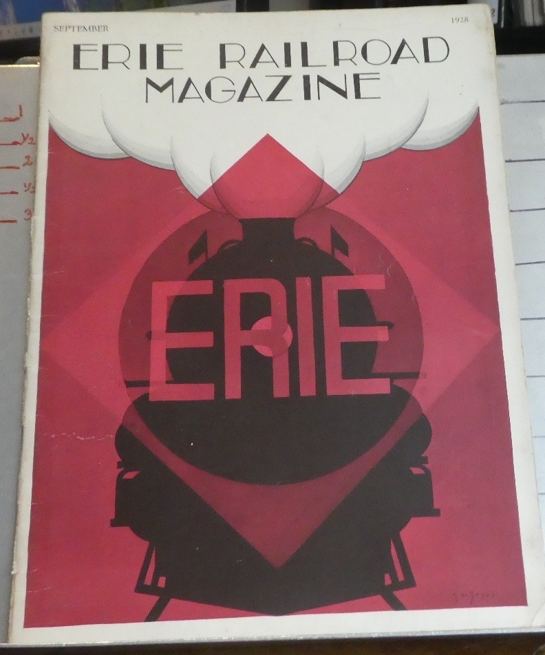 Railroad Magazine Erie September 1928 Railroad Magazine Erie September 1928