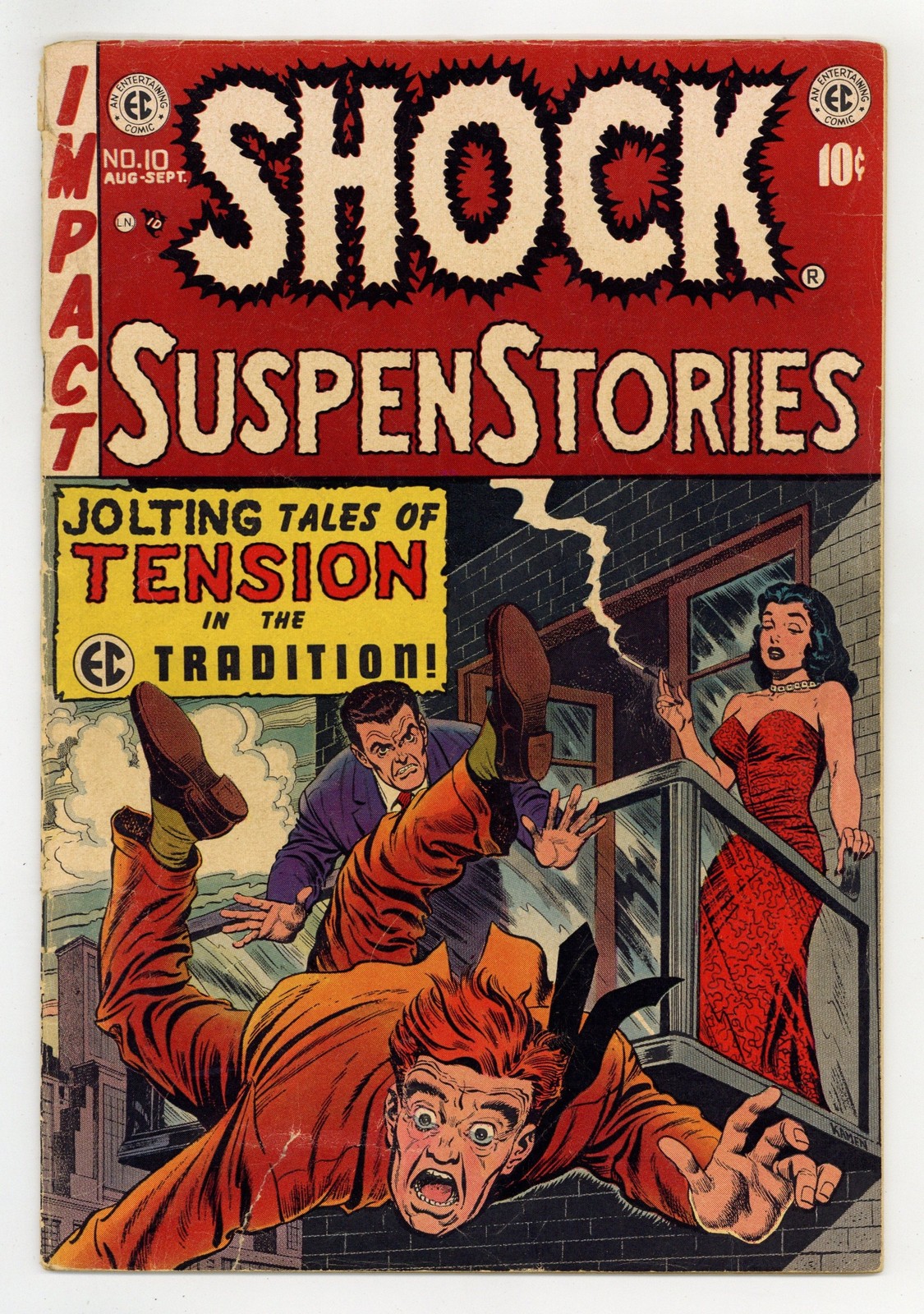 Shock Suspenstories #10 GD+ 2.5 1953