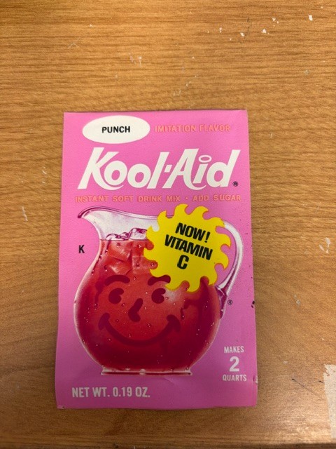 Vintage kool aid packets 1969 \
