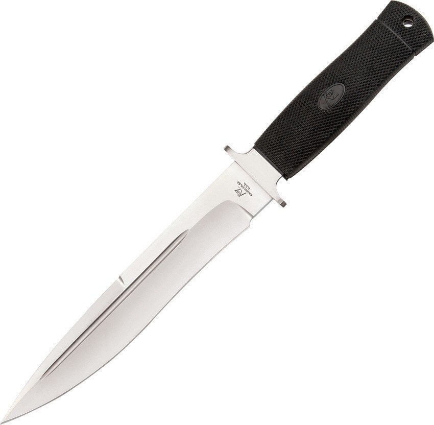 Katz Alley Kat Series XT-70 Steel Rubber Diamond Fixed Blade Knife - AK-8008