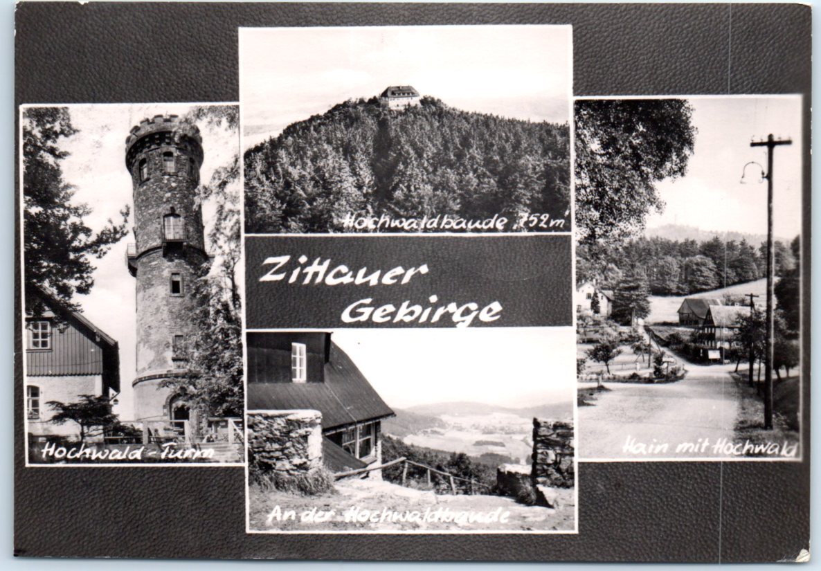 Postcard - Zittau Mountains - Germany