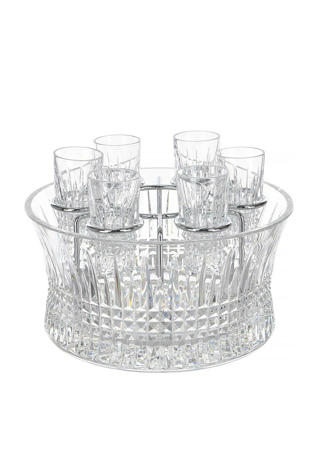 WATERFORD LISMORE DIAMOND VODKA SET 156508 NEW IN BOX