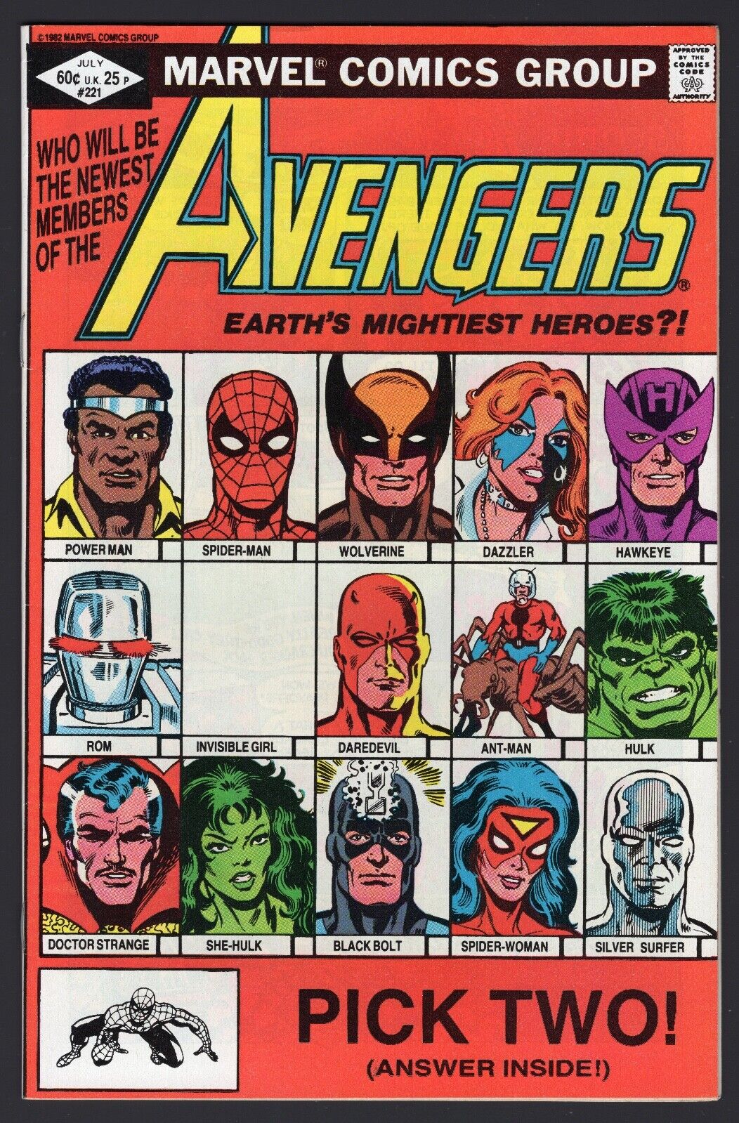 Avengers #221 (1982)