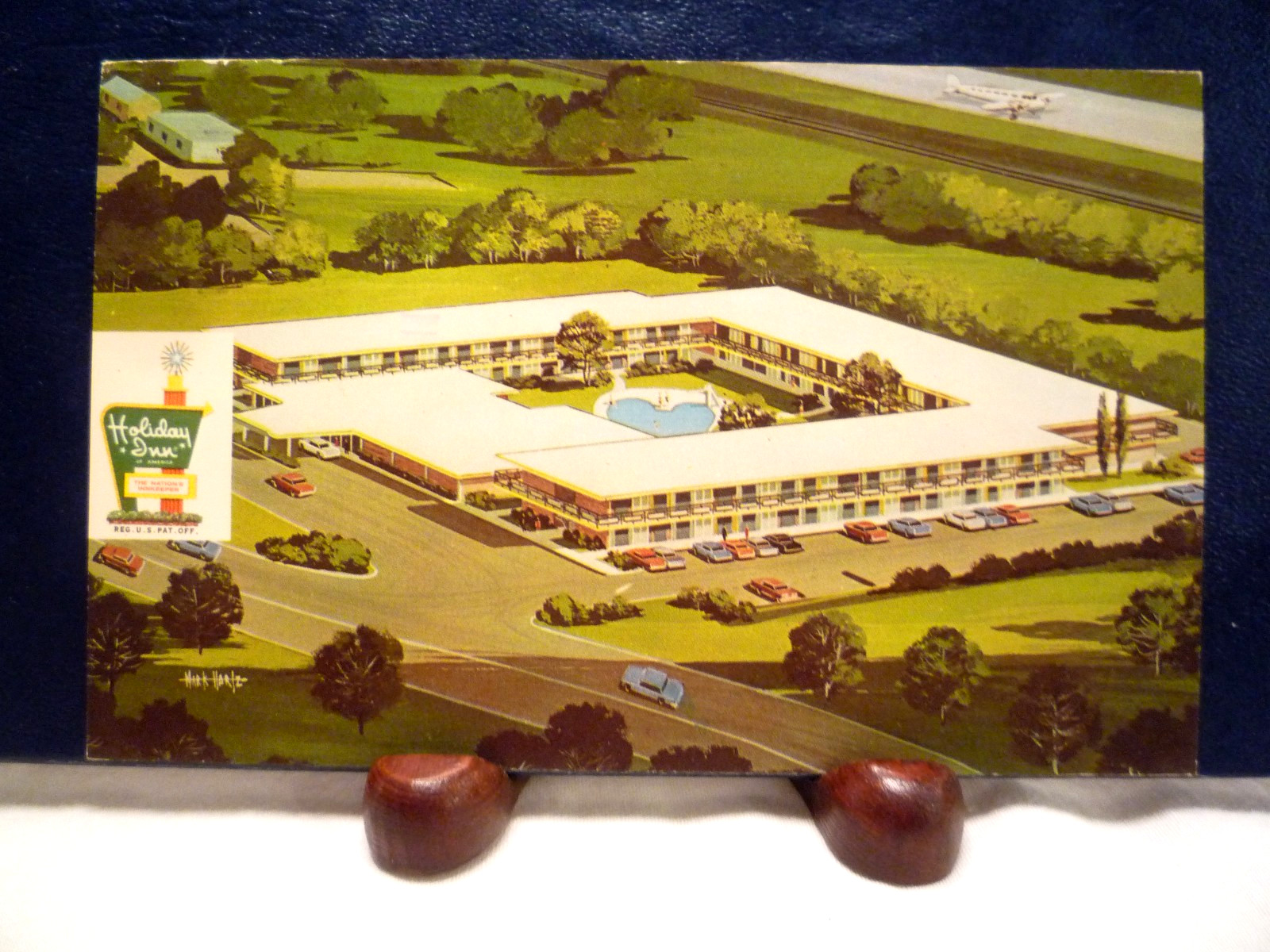 c1950s-60s, Holiday Inn Motel Postcard,  Kansas City, Missouri MO