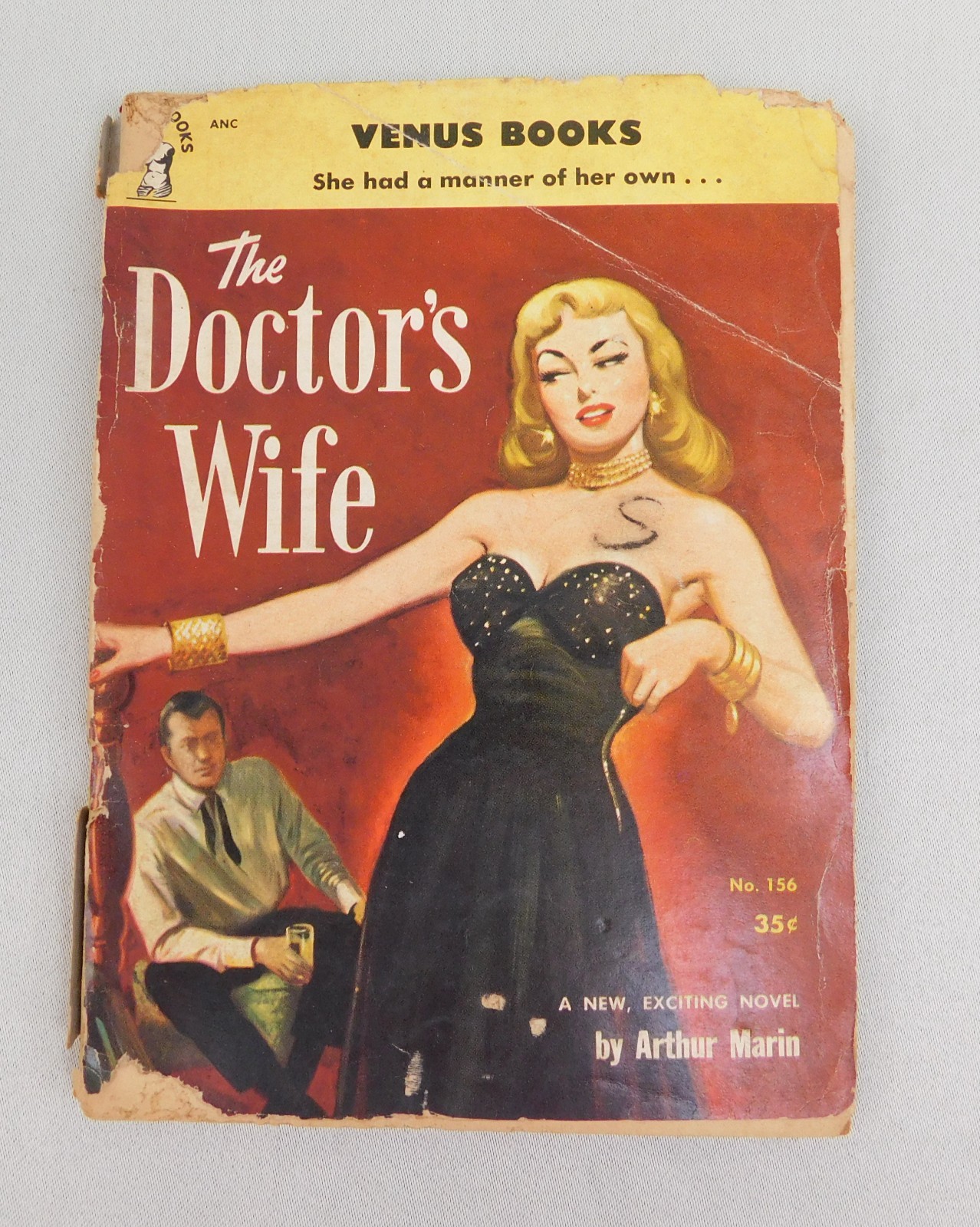 The Doctor\'s Wife Arthur Marin Venus Books Sleaze GGA Noir Romance Pulp #C951