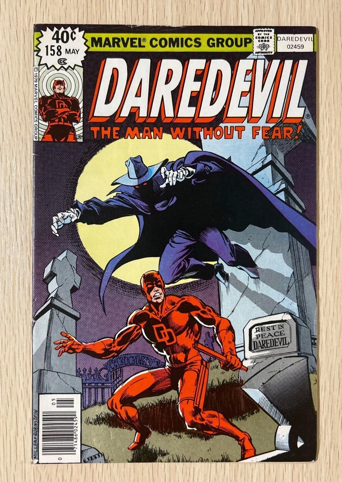 Daredevil #158 (1979) Newsstand Edition F- 5.5 Frank Miller Start on Series