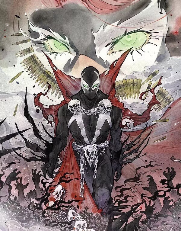 SPAWN #357 2024 NYCC PEACH MOMOKO EXCLUSIVE VIRGIN VARIANT SIGNED TODD McFARLANE