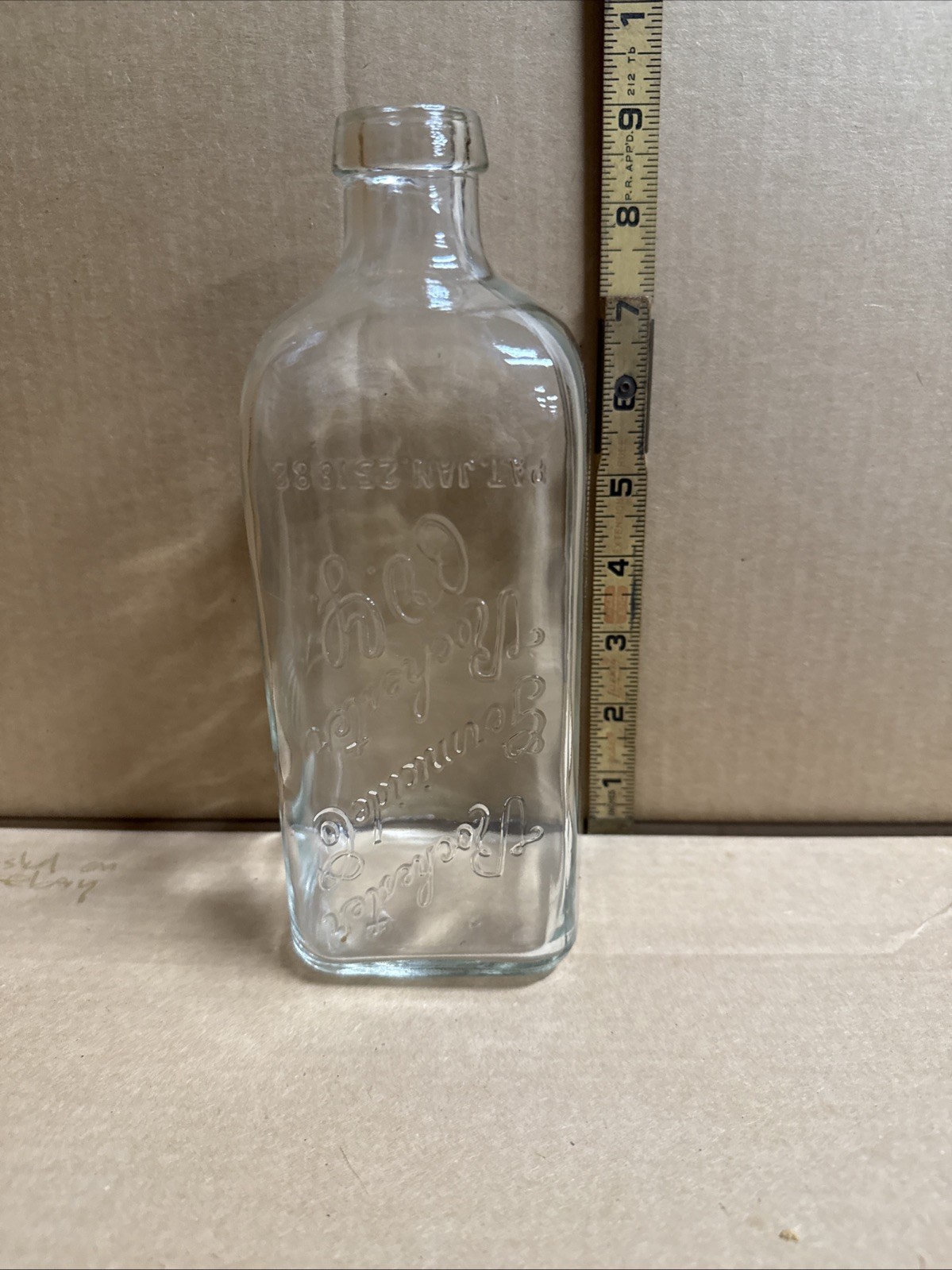 1900 Medicine Bottle “Rochester Germicide Co. Rochester, NY Pat. Jan 25 1888 1900 Medicine Bottle “Rochester Germicide Co. Rochester, NY Pat. Jan 25 1888