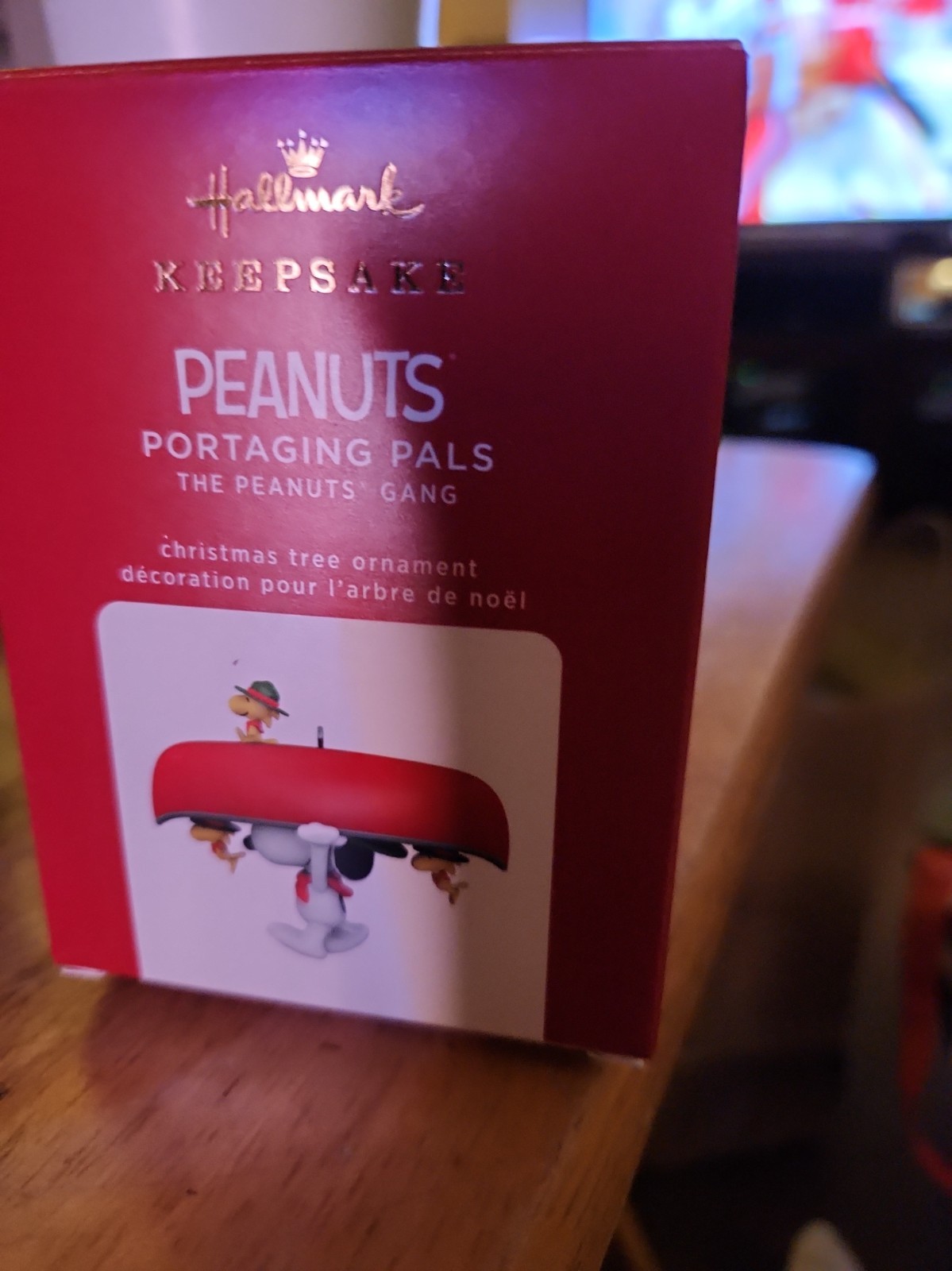 Hallmark ornament SNOOPY Peanuts PORTAGING PALS new NIB 2020 in box