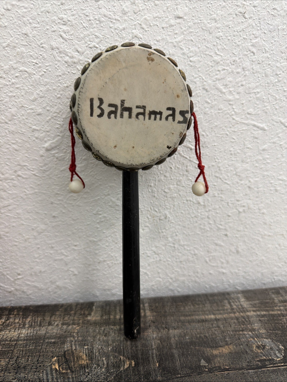 Vintage Hand Made Monkey Drum Musical Instrument