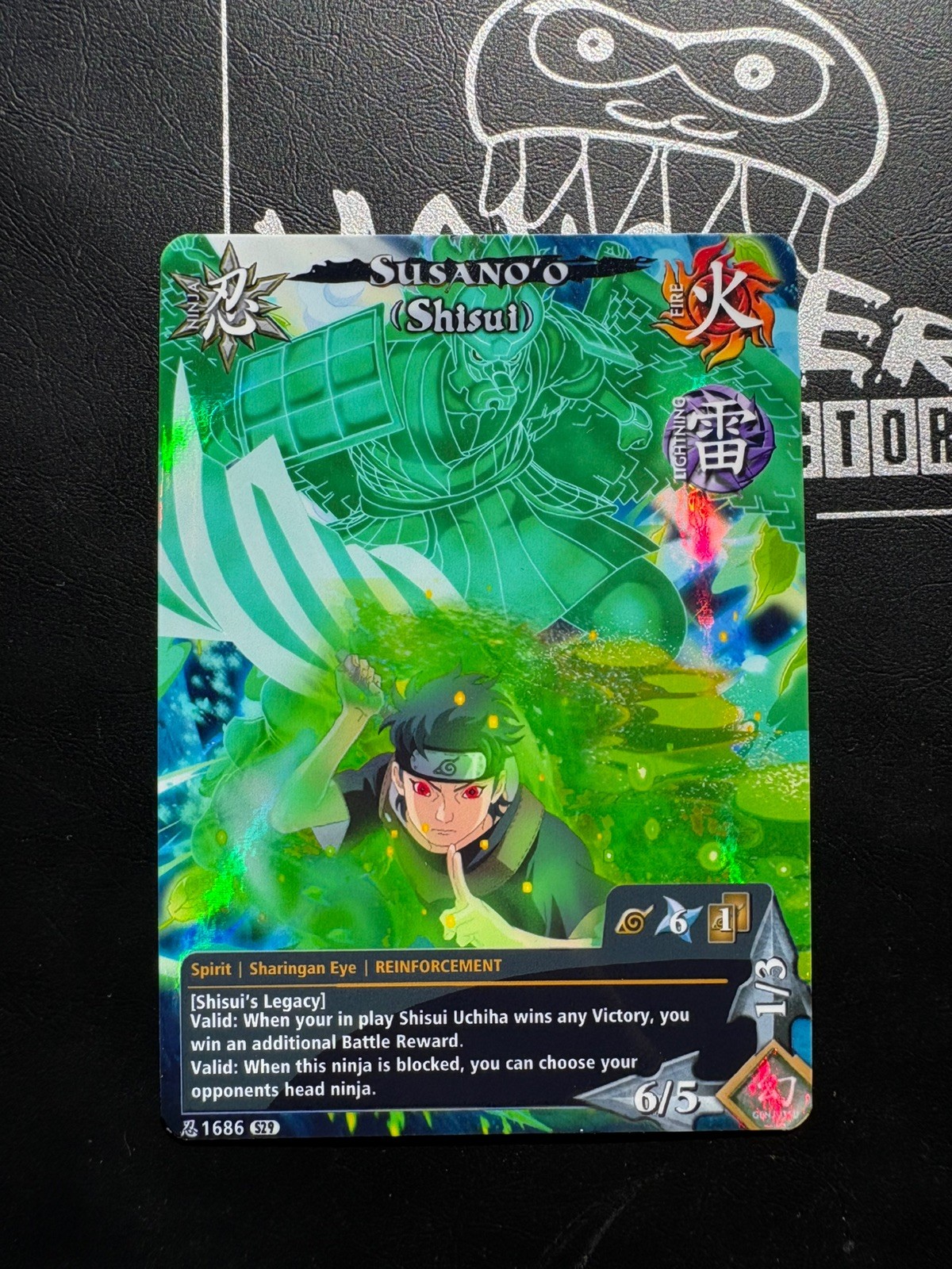 Shisui Susanoo🔥 Custom - Naruto Card - Open to offers 🔥