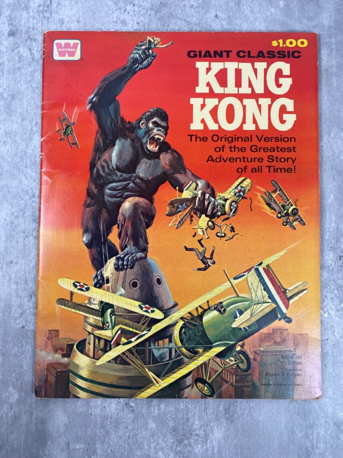 Giant Classics King Kong Whitman Treasury Size Edition 1968 Comic Book Deadstock