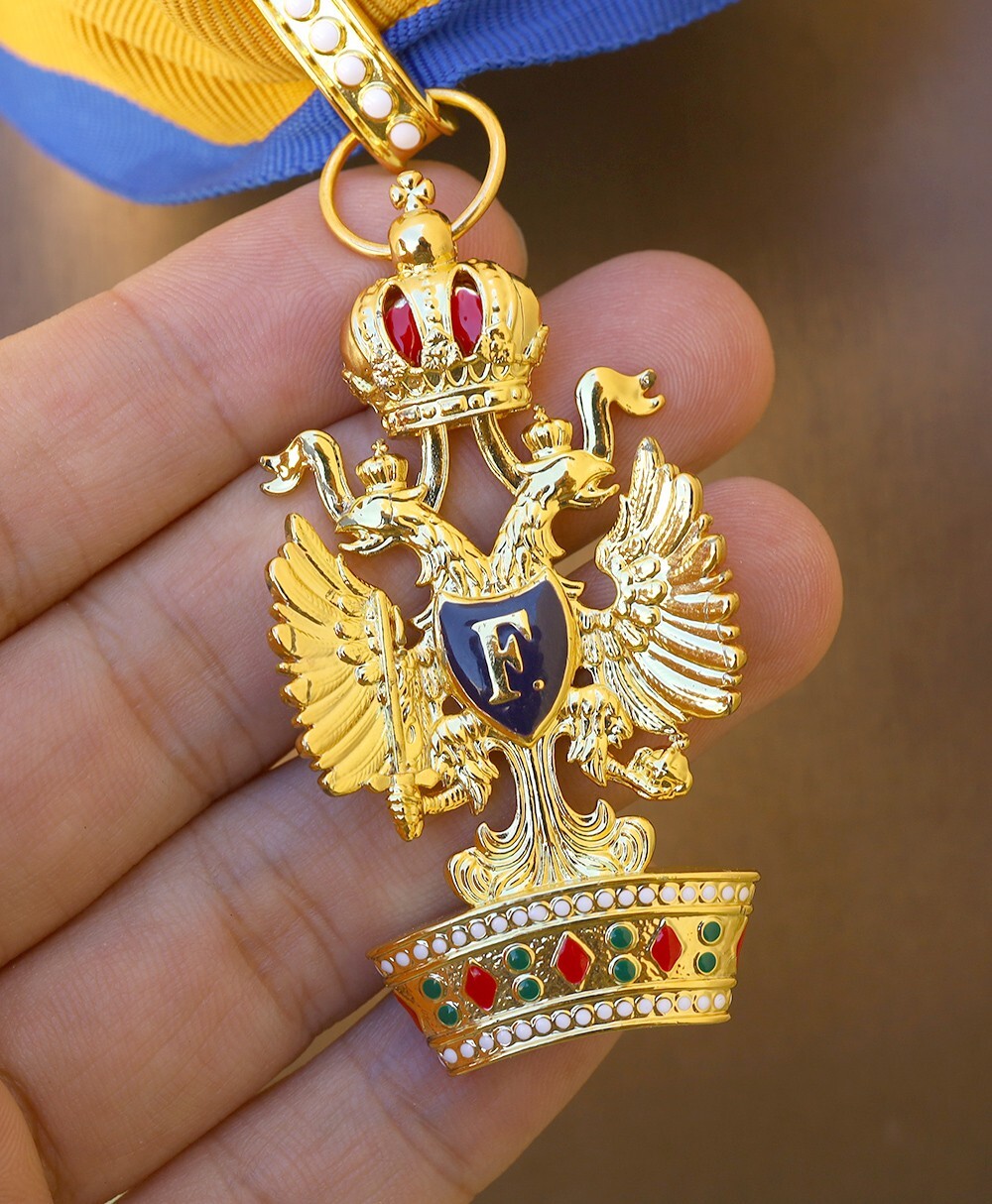 Imperial Austria Hungary Order of The Iron Crown Knight 2nd Class Medal Repro