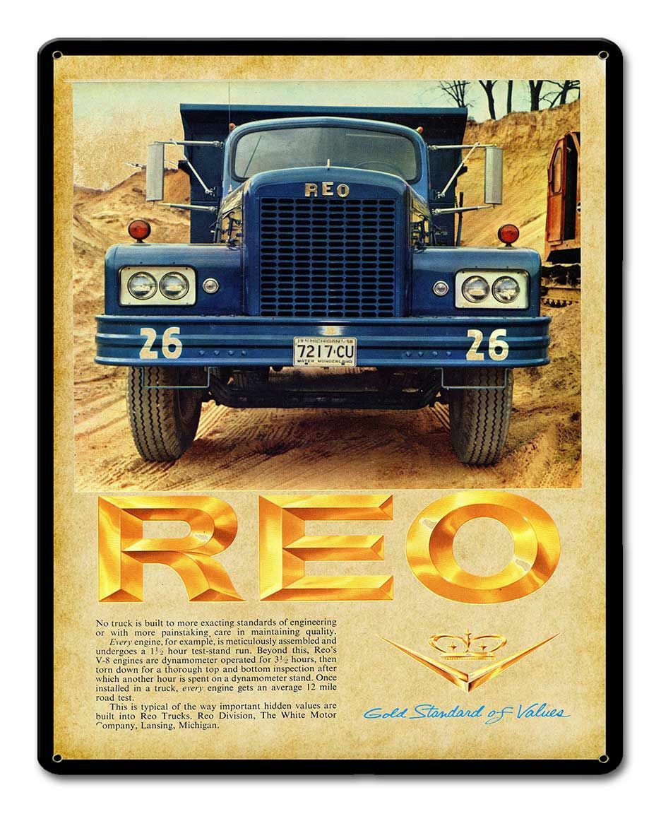 REO TRUCK 1 CONSTRUCTION VEHICLE 15\
