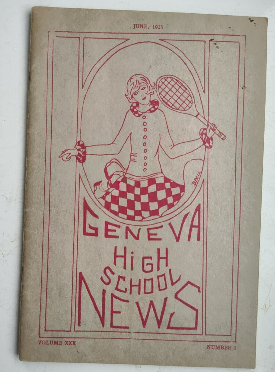 April 1925 Geneva NY High School News Magazine - Junior Number