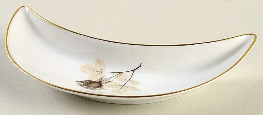 Rosenthal - Continental Shadow Rose Bone Dish 1648132