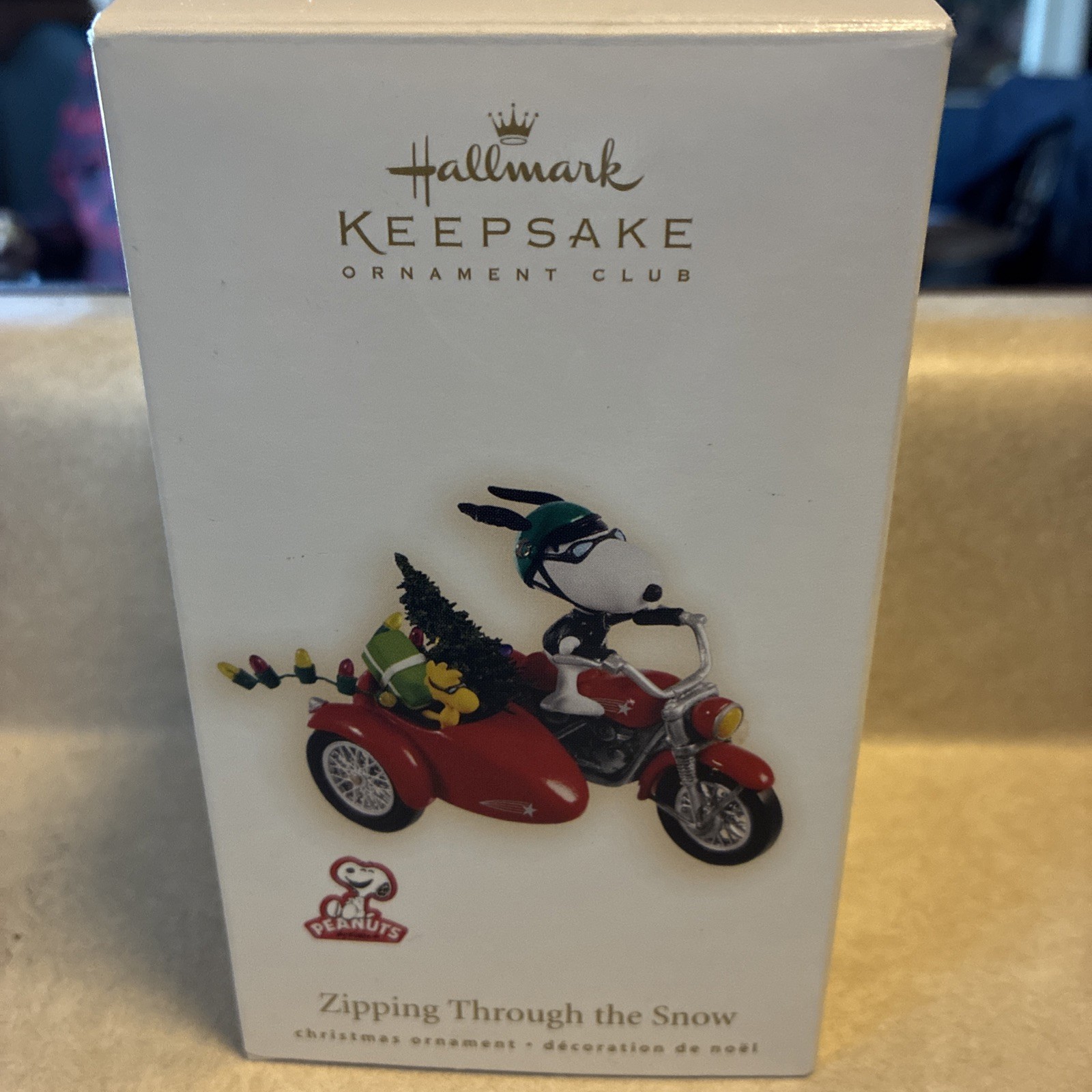 Hallmark Zipping Through the Snow Keepsake Ornament NIB