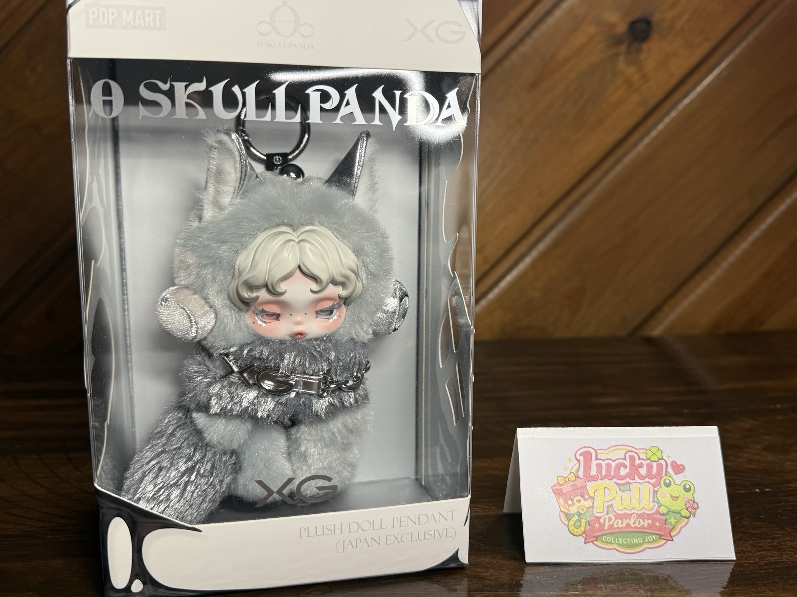 POPMART - SKULLPANDA XG Plush Doll Pendant Japan Exclusive New & Sealed