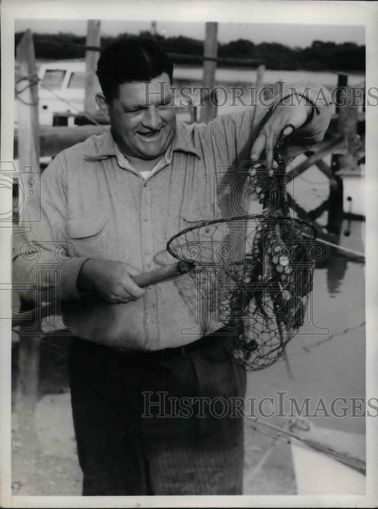 1941 Press Photo Walter Brown, relief pitcher for the New York Giants 1941 Press Photo Walter Brown, relief pitcher for the New York Giants