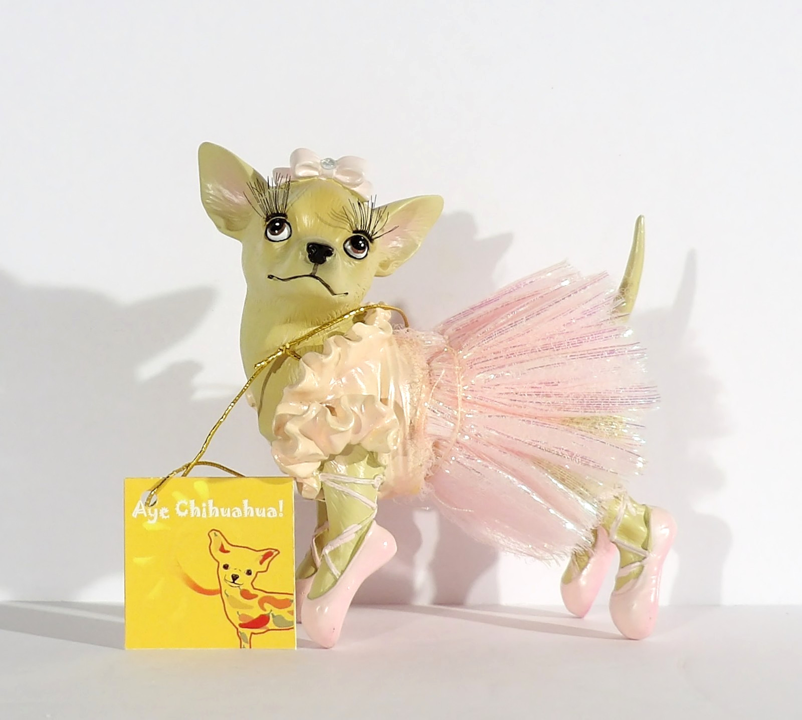 Aye Chihuahua BALLERINA Figurine 2008 Westland Giftware #13327