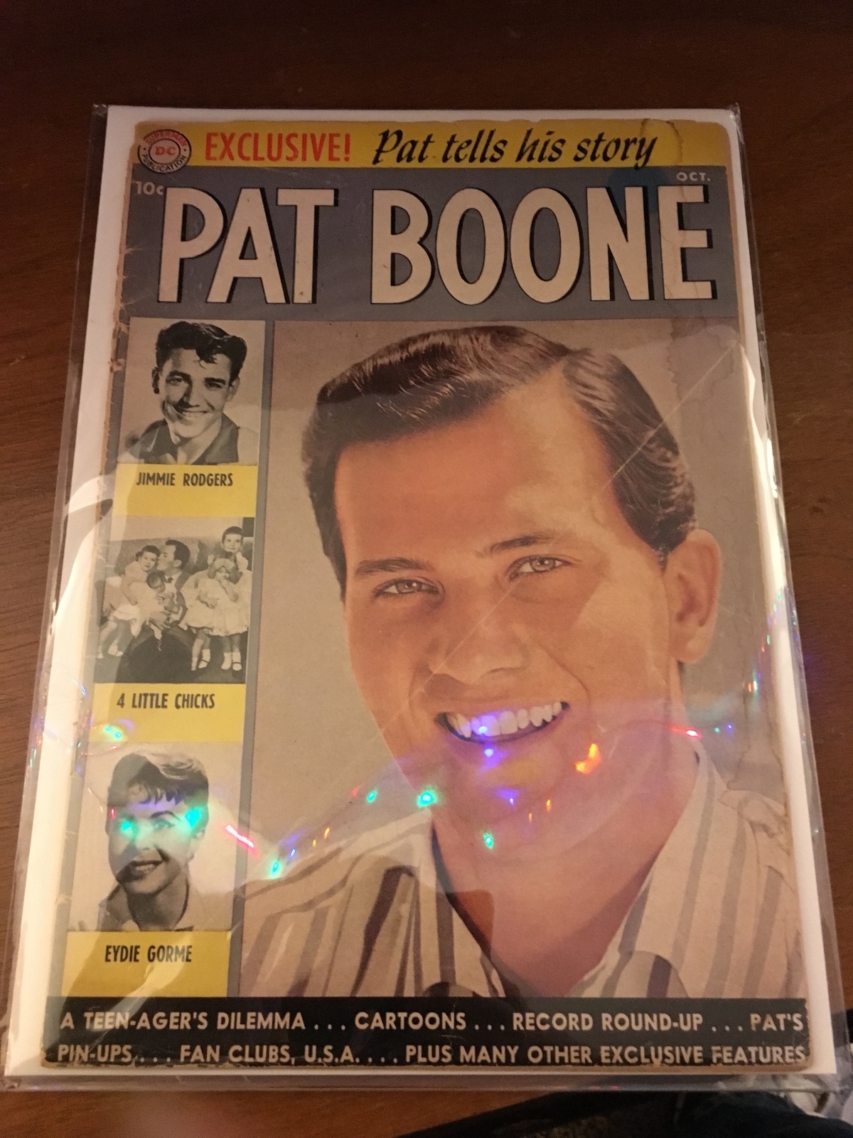 Pat Boone #1 1959 - DC SILVER-AGE & Twixt Twelve & Twenty book 1960 1st Edition